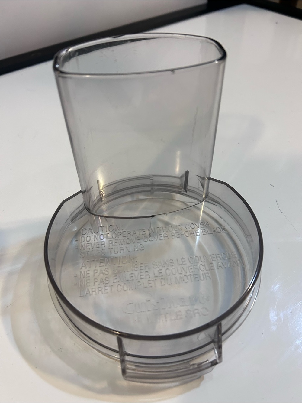 Cuisinart Little Pro Plus Handy Prep DFP-3 Lid DLC-504TX Read
